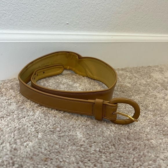 Anne Klein Women’s Beige Belt Size Medium - Picture 1 of 7